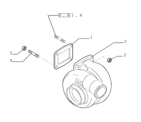 504130994 - Турбокомпрессор ДВС Cursor10 CR