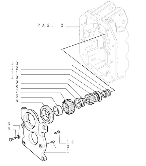 5151249 - шестерня ведущая